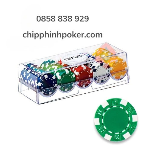 Bộ Chip Poker Không Số Cao Cấp Giá Rẻ