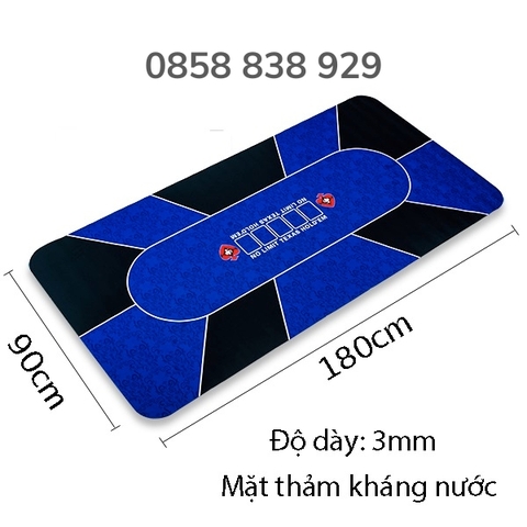 Thảm Poker Cao Su Cao Cấp Giá Rẻ 90x180cm