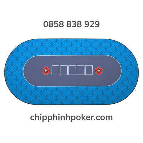 Thảm Poker Oval Cao Cấp Giá Rẻ 75x150cm