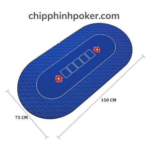 Thảm Poker Oval Cao Cấp Giá Rẻ 75x150cm