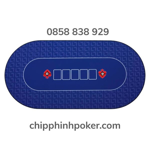 Thảm Poker Oval Cao Cấp Giá Rẻ 75x150cm