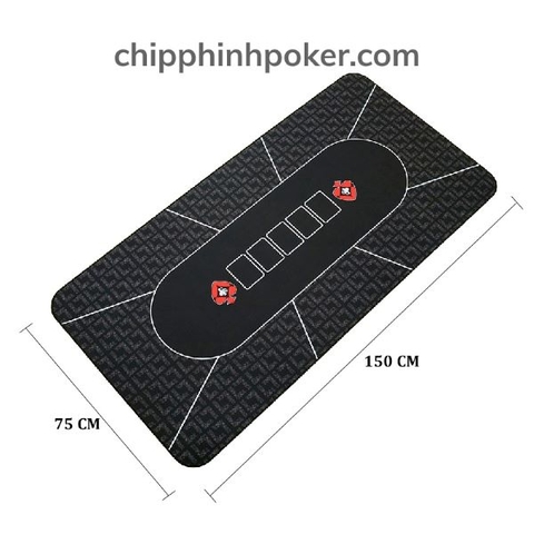 Thảm Poker Cao Su Cao Cấp Giá Rẻ 75x150cm