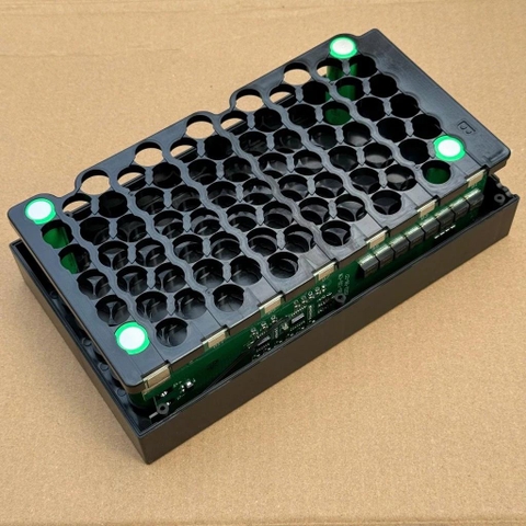 Vỏ mạch hộp đựng pin 13s6p 18650 có gioăng kín nước cho xe đạp điện 48v