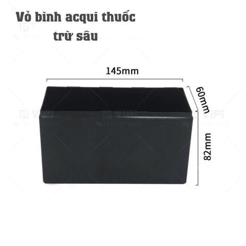 Vỏ bình ắc quy phun thuốc trừ sâu đựng 21 cell pin 18650 kèm khung cố định pin