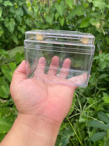 Vỏ bình acquy xe máy YT5 nhựa ABS chống cháy trong suốt