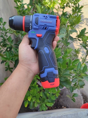 Máy khoan Pin YAMASU 16v YMS-M16KT động cơ không chổi than