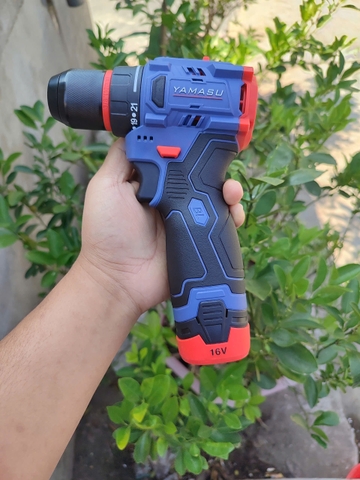 Máy khoan Pin YAMASU 16v YMS-M16KT động cơ không chổi than
