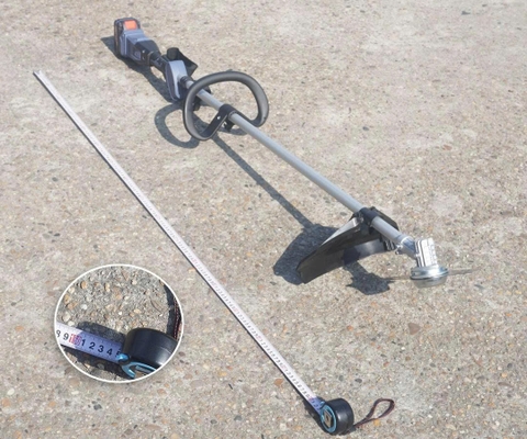 Thân máy cắt cỏ YAMASU YMS 21V chân phổ thông, công suất 800W, động cơ không chổi than