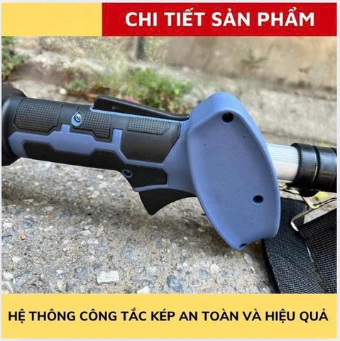 Thân máy cắt cỏ YAMASU YMS 21V chân phổ thông, công suất 800W, động cơ không chổi than