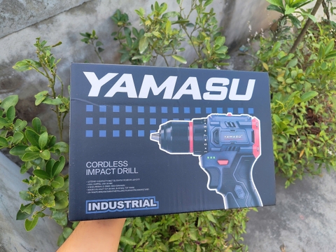 Máy Khoan Pin Yamasu YMS-MKP1016G2W (16V) - Động Cơ Không Chổi Than, Lực Siết 45Nm, Đầu Kẹp Sắt 10mm - Hàng Chính Hãng