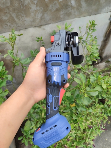 Thân Máy Mài Pin 21V Yamasu YMS-MMP10101G2 động cơ Không Chổi Than, Công Tắc Bóp