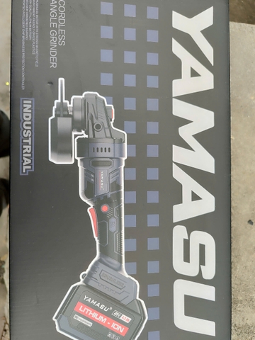 Thân Máy Mài Pin 21V Yamasu YMS-MMP10101G2 động cơ Không Chổi Than, Công Tắc Bóp