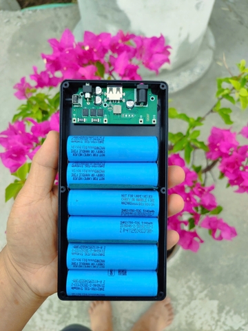 HƯỚNG DẪN ĐÓNG PIN ÁO ĐIỀU HÒA HỆ 3S2P (12V – 6 CELL 21700)