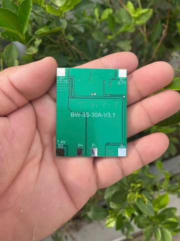 MẠCH SẠC BẢO VỆ PIN LION 3S 12V 30A DIGITAL CÓ CÂN BẰNG