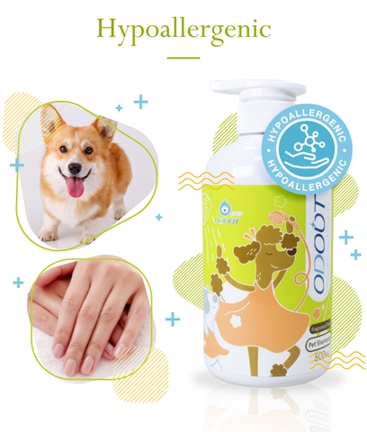 Dầu tắm gội khử mùi cho Chó&Mèo/ Deodorizing Pet Shampoo 500ML