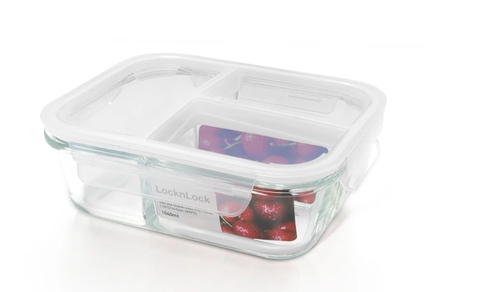 LLG1203 Hộp Chia 3 Ngăn Blanc LocknLock