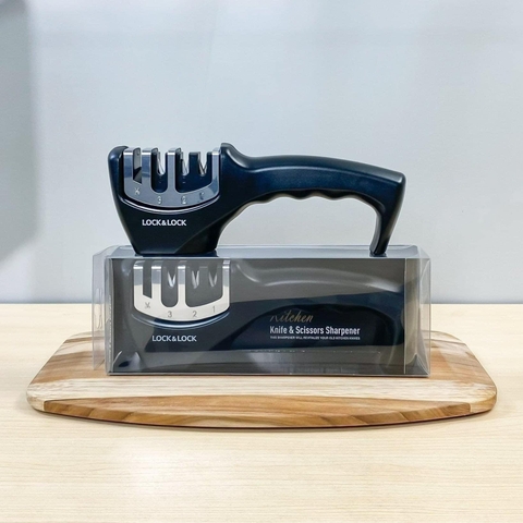 CKK113 - Dụng cụ mài dao kéo 4 lớp Lock&Lock 207*46*74mm