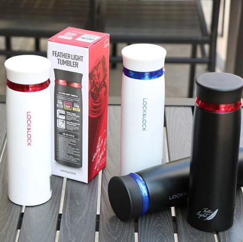 Bình giữ nhiệt LocknLock 450ml LHC4131 Chính hãng, giữ nóng lạnh lâu, có lưới lọc trà, miệng rộng