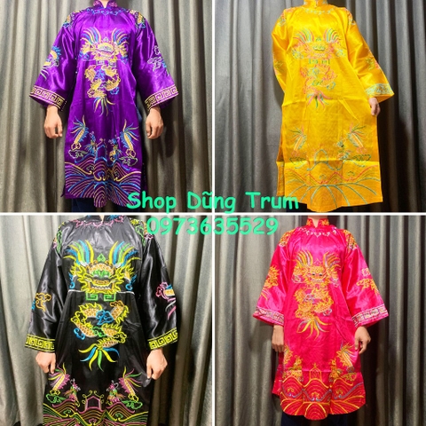 Áo quan cổ trang biểu diễn, áo hóa trang các vị quan, trang phục hầu đồng Quan Lớn giá rẻ