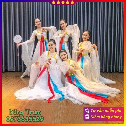 Trang phục hóa trang Hằng Nga biểu diễn Trung Thu siêu đẹp