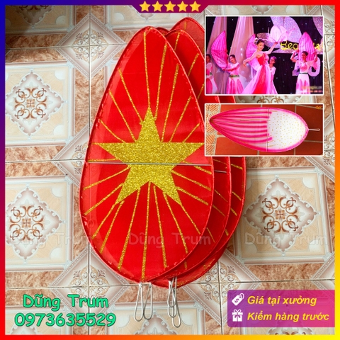 Cánh sen múa biểu diễn, đạo cụ cánh sen biểu diễn kích thước