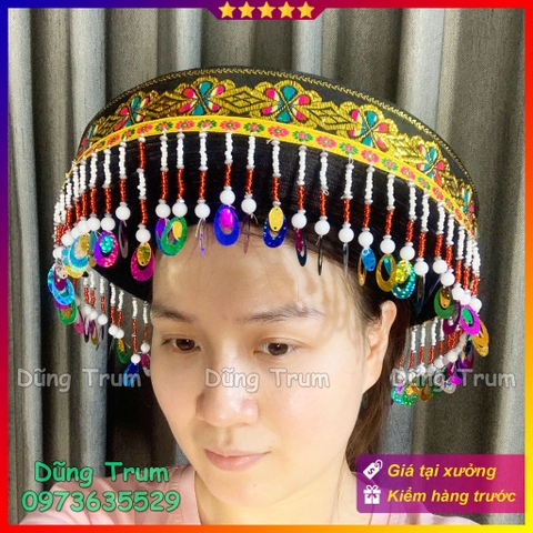 Mũ dân tộc Mèo loại cao cấp đẹp