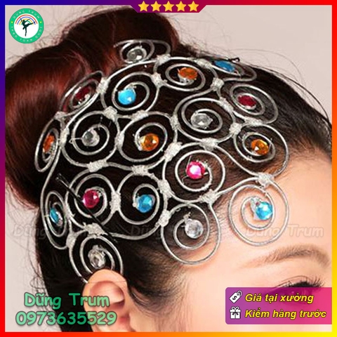 Cài đầu xoắn ốc biểu diễn cổ trang dân tộc DT103