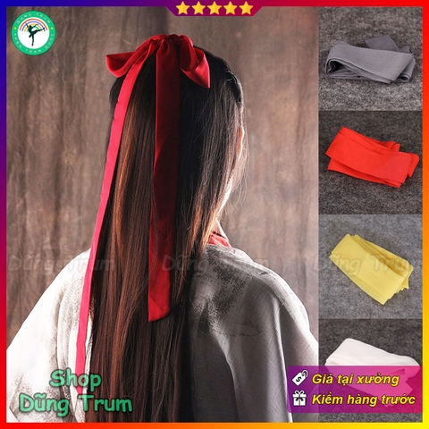 Dây buộc tóc cổ trang dài 1m6, dây cột tóc cổ trang các màu