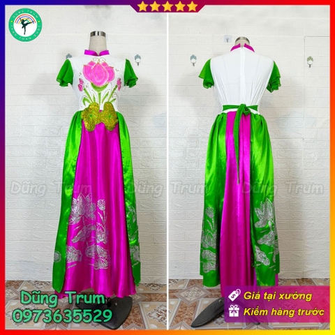 Váy Sen múa biểu diễn văn nghệ cho nhóm, câu lạc bộ, vũ đoàn