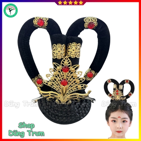 Cài đầu cổ trang hóa trang Hằng Nga Tiên Nữ, cài đầu biểu diễn phong cách cổ trang DT116