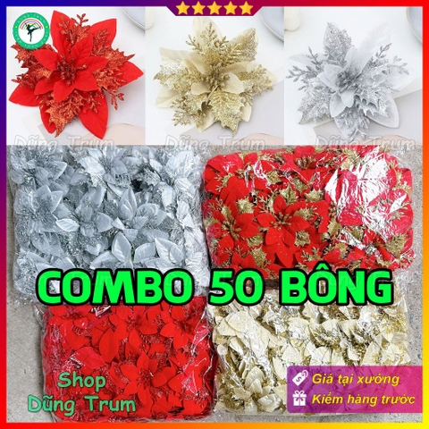 COMBO 50 Hoa Trạng Nguyên size đại 14cm trang trí Tết làm oản - giỏ quà Tết, trang trí Noel