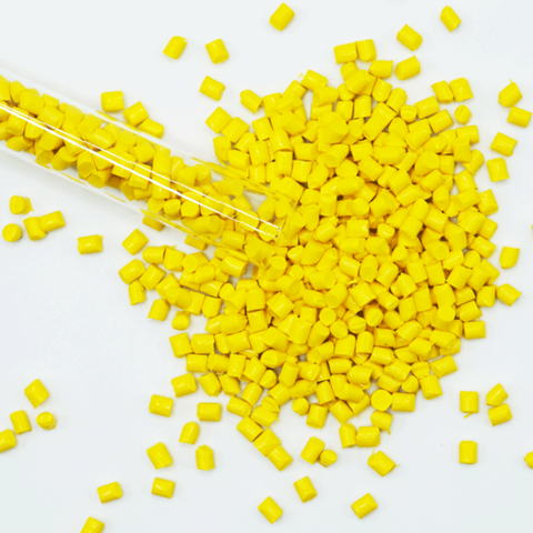 HẠT NHỰA MÀU VÀNG