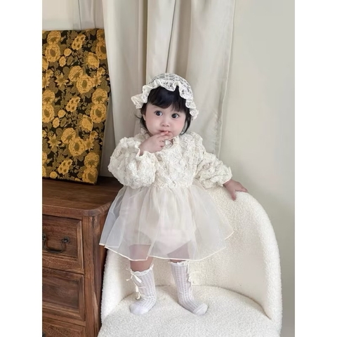 SL - Body váy ren kết hoa(66-90)