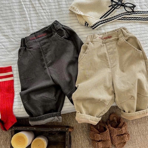 TL - Quần KAKI lót nỉ(80-130)