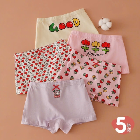 TL -Set 5c quần chip đùi in hoạ tiết (100-140)