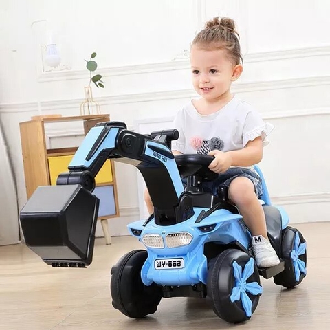 BK - XE ĐIỆN MÁY XÚC WY-668