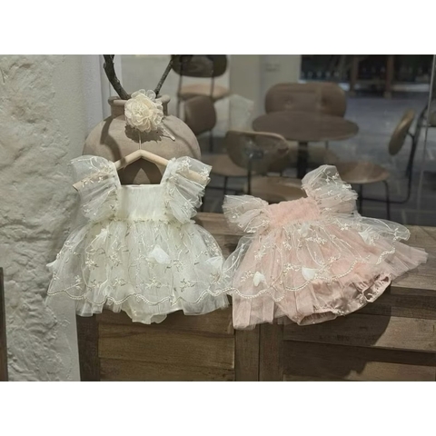 TMT - Body váy ren hoa bling bling(59-90)