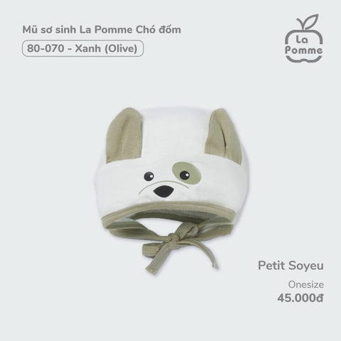 LA POMME - Mũ sơ sinh chó đốm FREESIZE