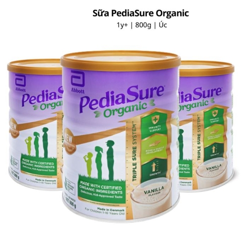 ABBOTT - 1Y+SỮA PEDIASURE ORGANIC ÚC