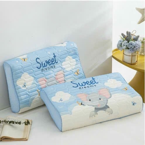 KK - GỐI ĐIỀU HÒA CAO SU NON ĐÀN HỒI 5D LATEX