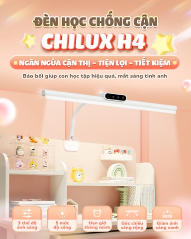 CHILUX - ĐÈN HỌC CHỐNG CẬN H4