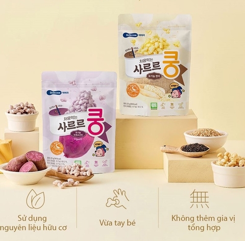 BEBECOOK - 7M+BÁNH BỎNG GẠO LỨT