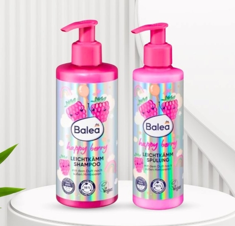 BALEA - 1Y+CẶP DẦU GỘI XẢ HAPPY BERRY