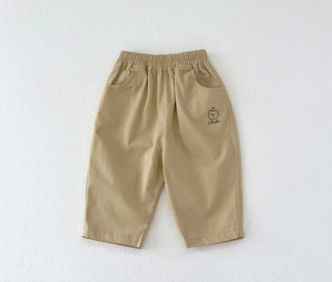 OBB - Quần KAKI thêu gấu(66-110)