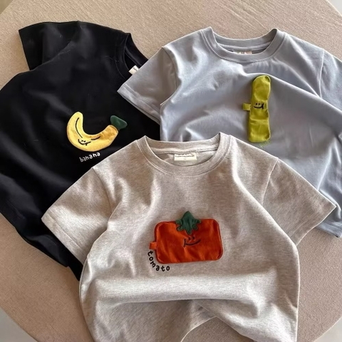 TL - Áo phông in hình quả(90-140)