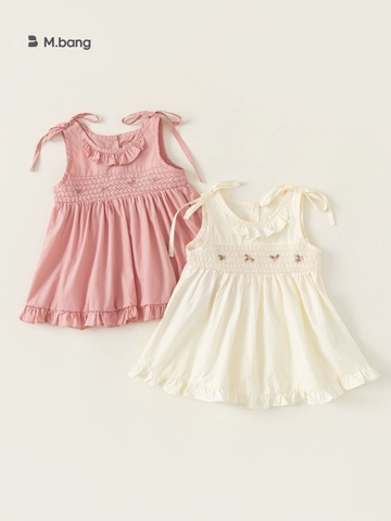 LB - Váy 2 dây ngực ren hoa(80-120)