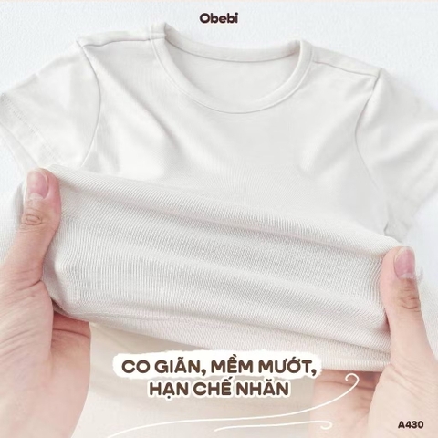 OBEBI - Áo phông trơn (66-110)