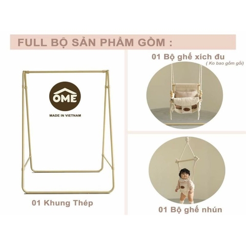 OME - BỘ XÍCH ĐU KÈM NHÚN