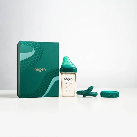 HEGEN - 3M+BỘ BÌNH SỮA RẮN SERPENTINE TREASURES 240ML LIMITED EDITION