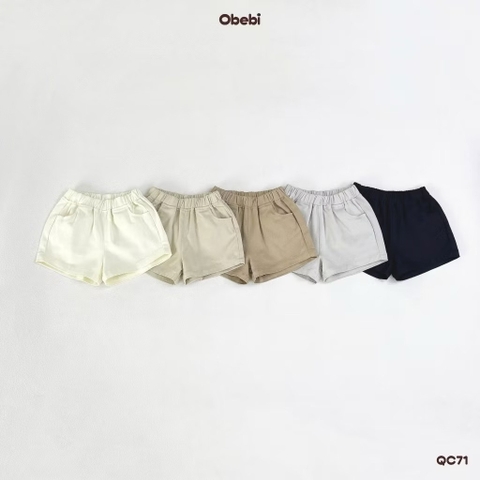 OBEBI - Quần sooc Kaki OBEBI(66-110)
